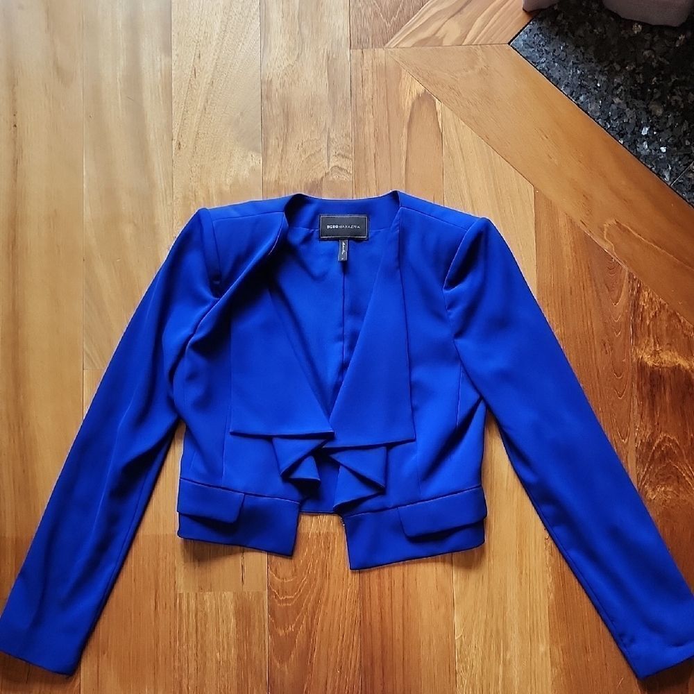 BCBGMaxAzria Cobalt Blue Women's Blazer - Women's Size Medium